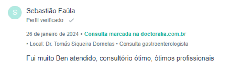 Gastro em Belo Horizonte | Gastroenterologista em Belo Horizonte | Dr. Tomás Dornelas
