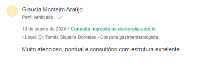 Gastro em Belo Horizonte | Gastroenterologista em Belo Horizonte | Dr. Tomás Dornelas