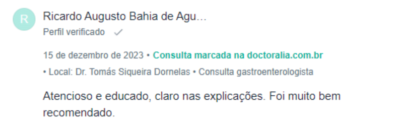 Gastro em Belo Horizonte | Gastroenterologista em Belo Horizonte | Dr. Tomás Dornelas