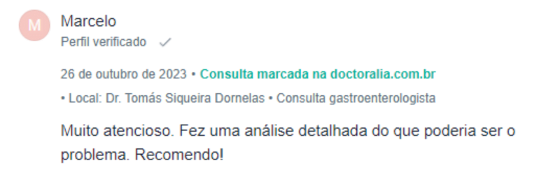 Gastro em Belo Horizonte | Gastroenterologista em Belo Horizonte | Dr. Tomás Dornelas
